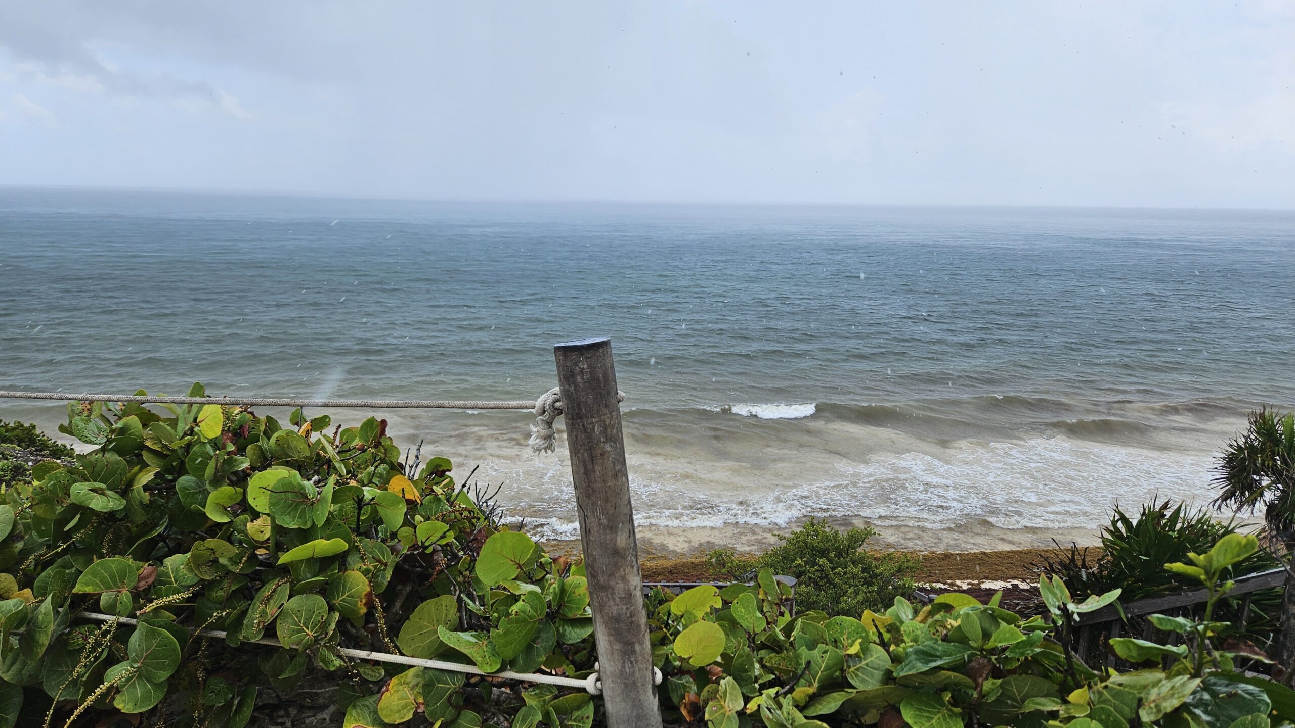 Praia do sítio arqueológico