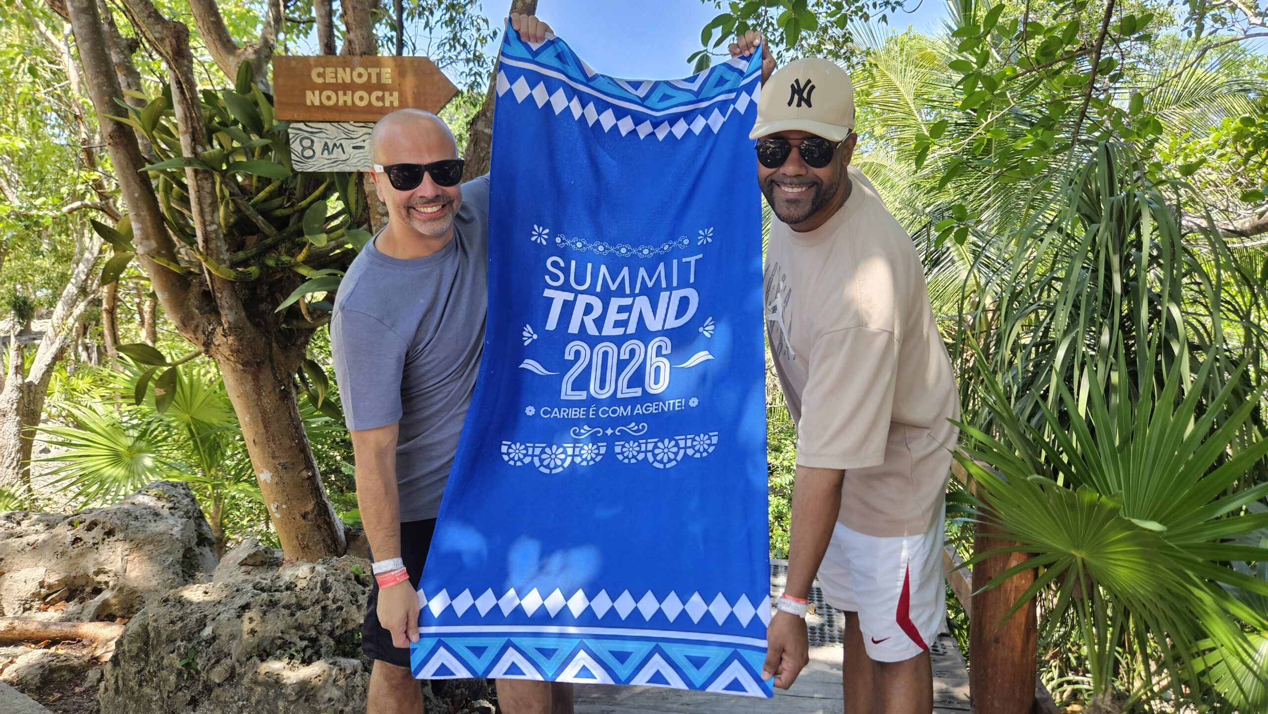 Renato Amaral e Thiago Oliveira, da Trend Viagens