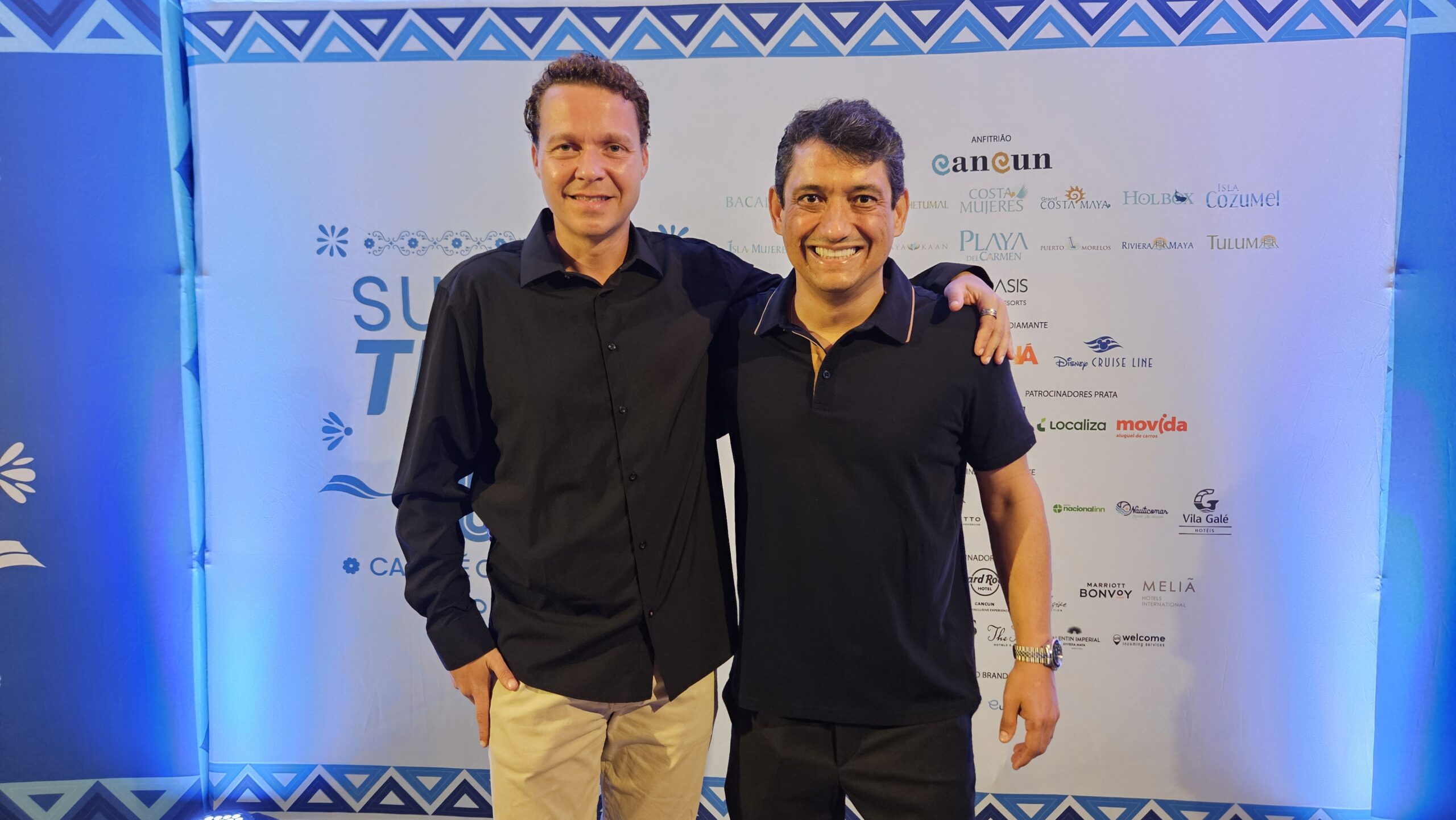 Reinaldo Borelli e Vinicius Ottoni, da Trend Viagens
