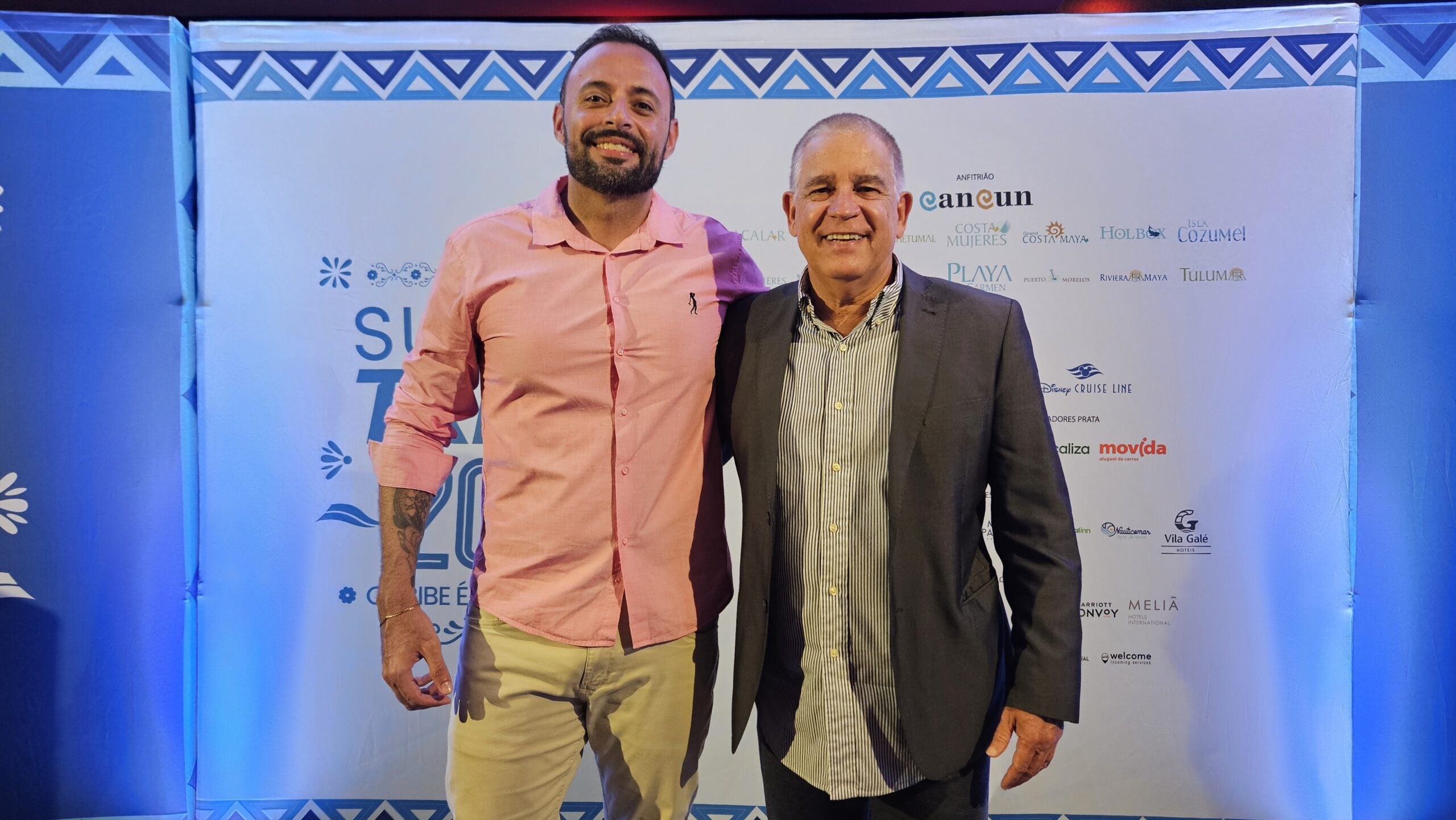 Fernando Meo e Alexandre Monteiro, da Trend Viagens