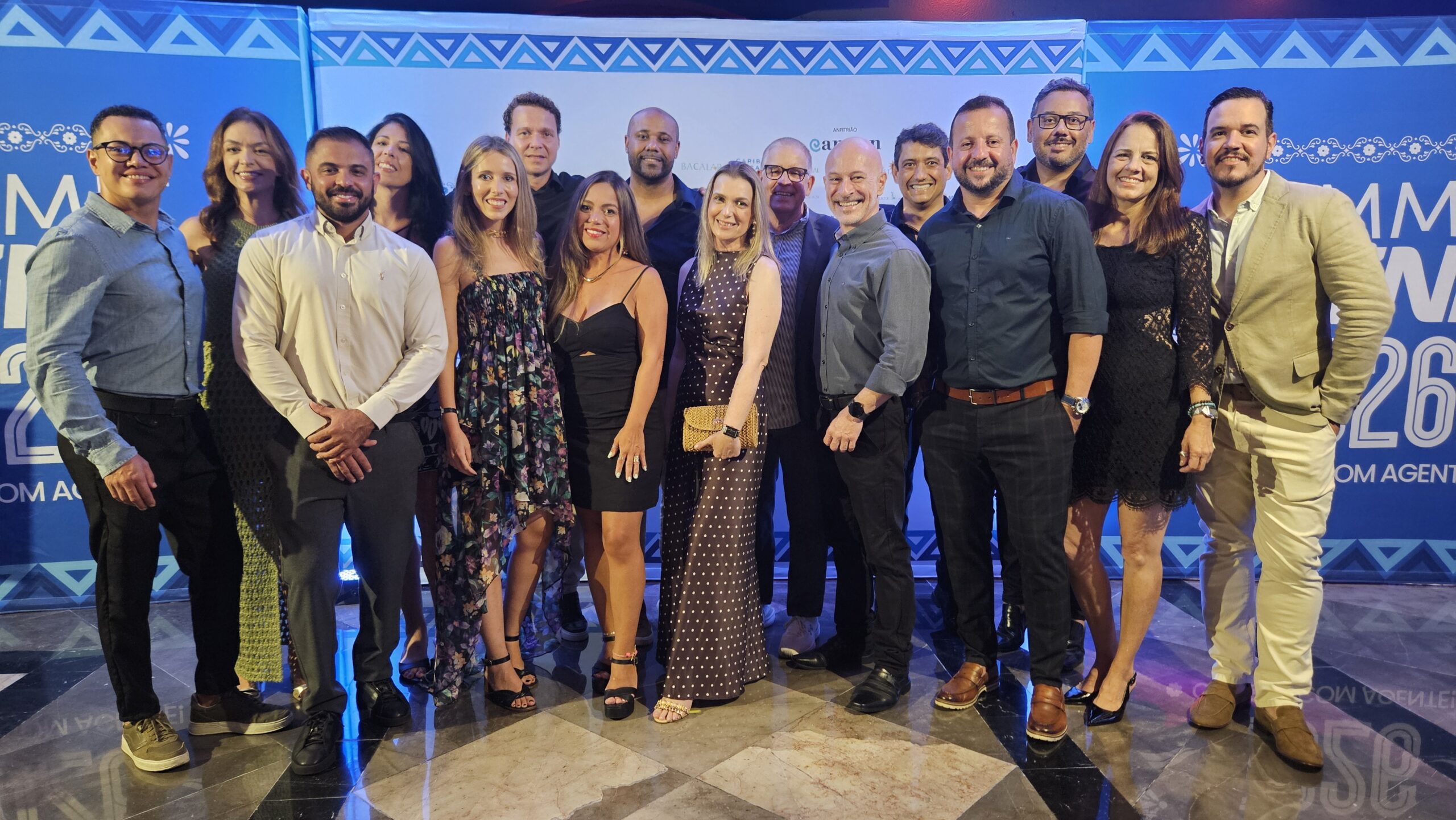 Equipe Trend Viagens no último dia de Summit em Cancún