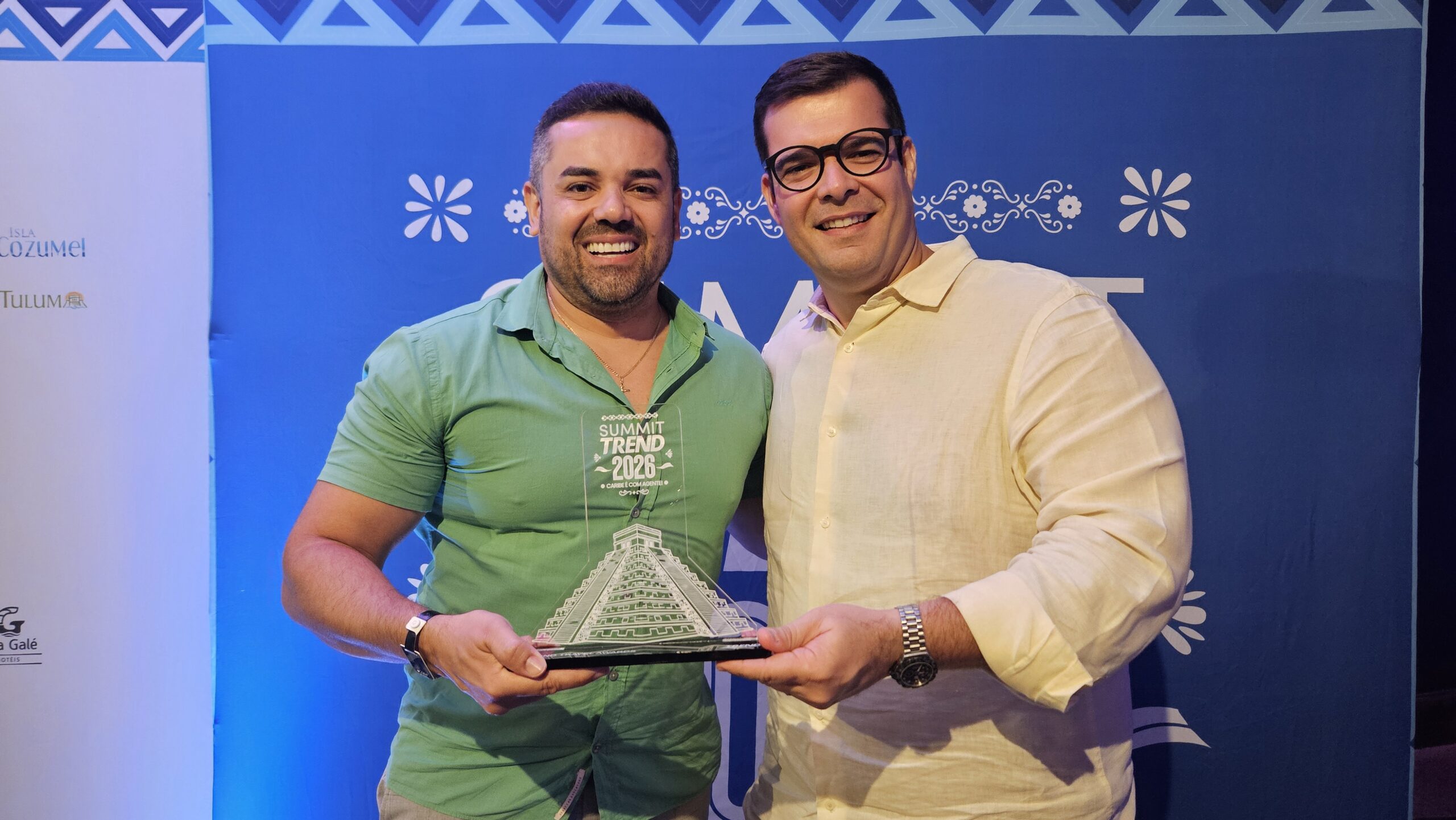 José Nunes Neto e Giuliano Wassall, da Club Turismo