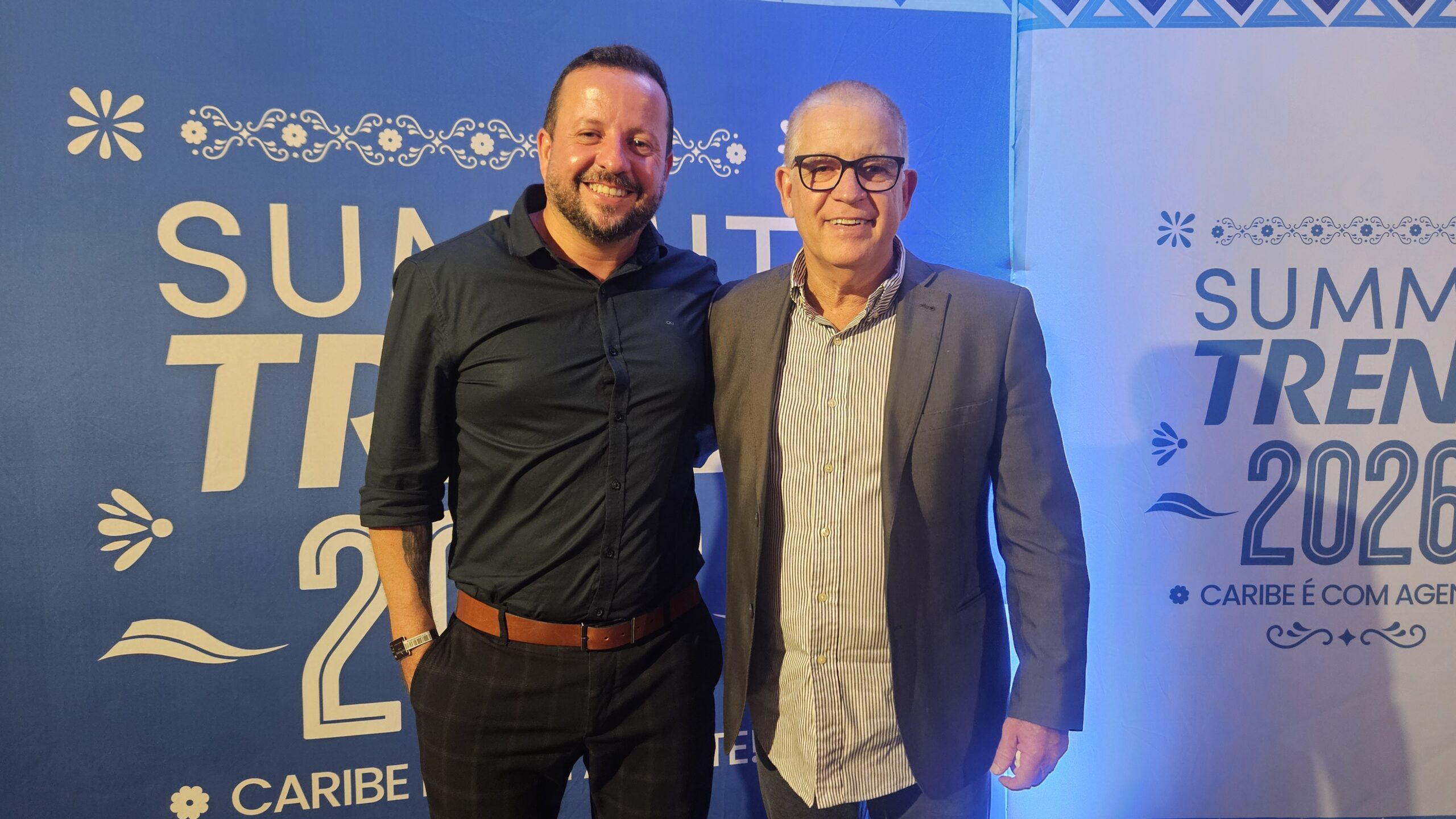 Everaldo Filho e Alexandre Monteiro, da Trend Viagens