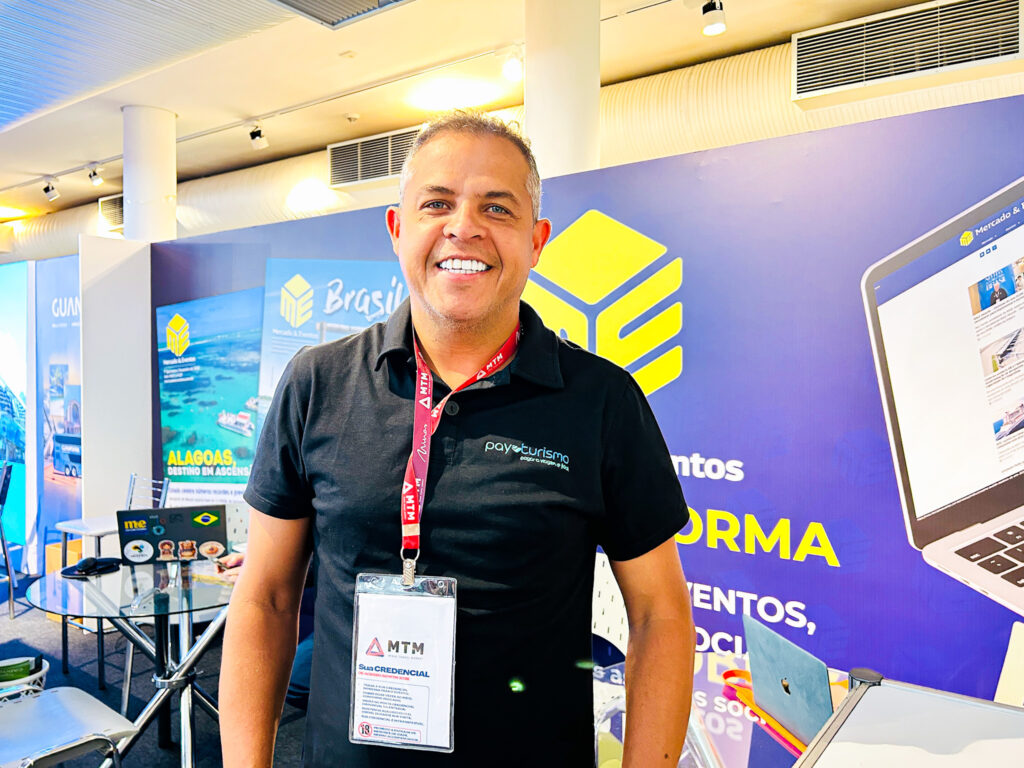 Pay Turismo amplia presença no mercado mineiro durante MTM e projeta nova solução financeira Fabio Trindade, CEO da Pay Turismo (Ana Azevedo/M&E)