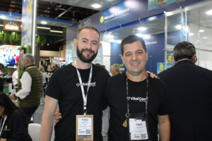 Rafael Turra, e Luciano Bonfim, da Diretor Vital Card Seguro Viagem