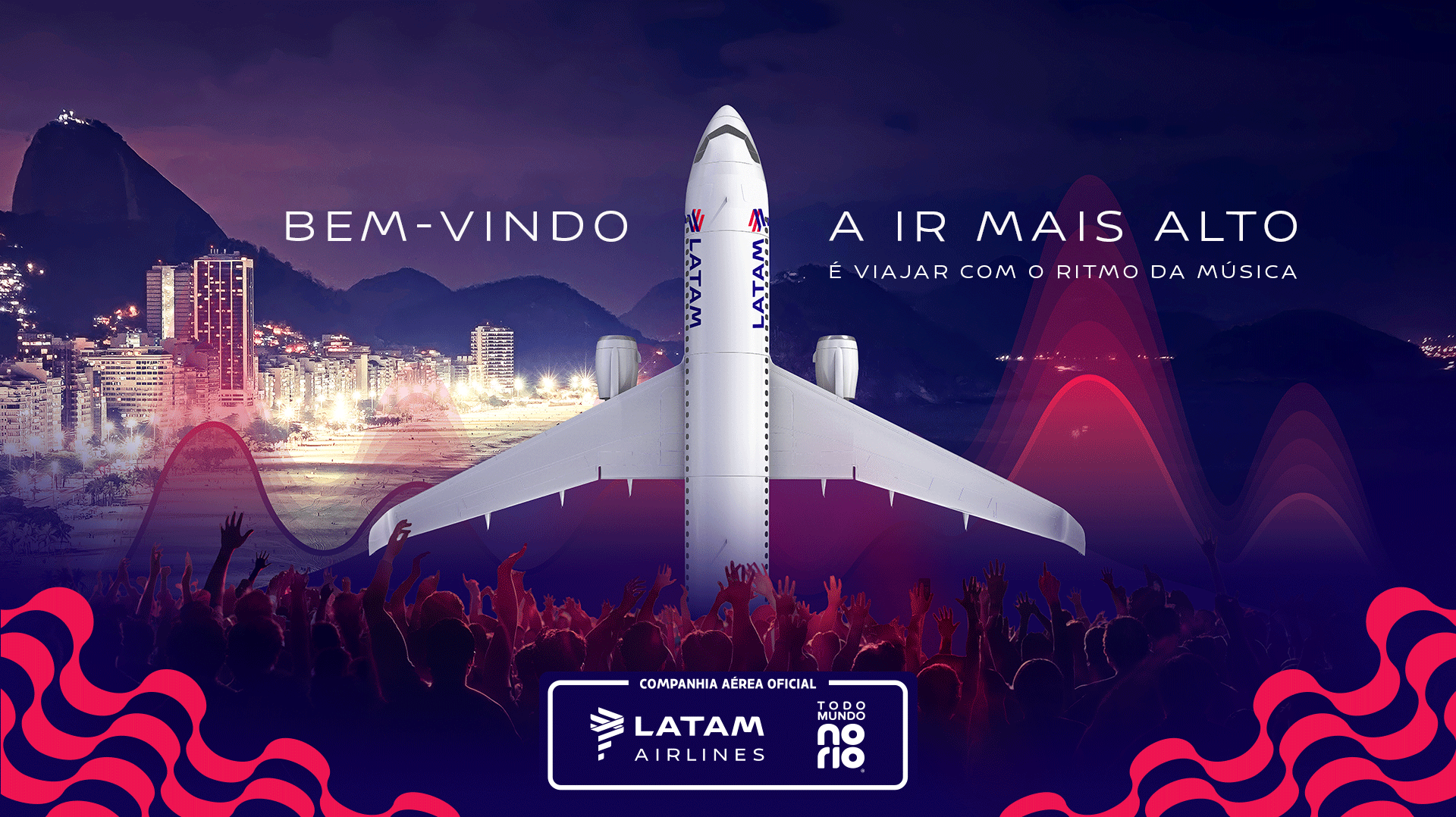 Latam conecta 3 experiências e reforça marca em megaevento no Brasil Latam conecta 3 experiências e reforça marca em megaevento no Brasil