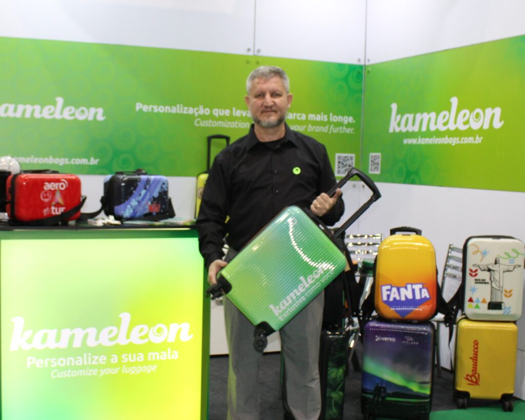 Malas personalizadas da Kameleon feitas de PET reciclado ganham espaço na WTM-LA 2026 Malas personalizadas da Kameleon feitas de PET reciclado ganham espaço na WTM-LA 2026