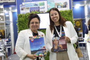 Monica Samia e Ana Clemente, da Setur-SP (São Paulo)