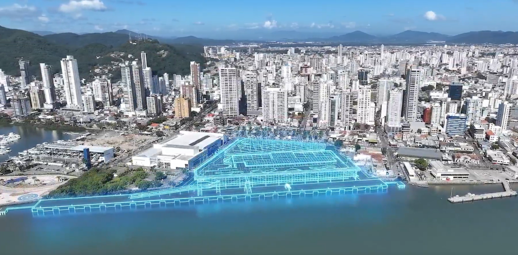 Itajaí apresenta projeto de novo terminal de cruzeiros e busca se consolidar como hub nacional Itajaí apresenta projeto de novo terminal de cruzeiros e busca se consolidar como hub nacional