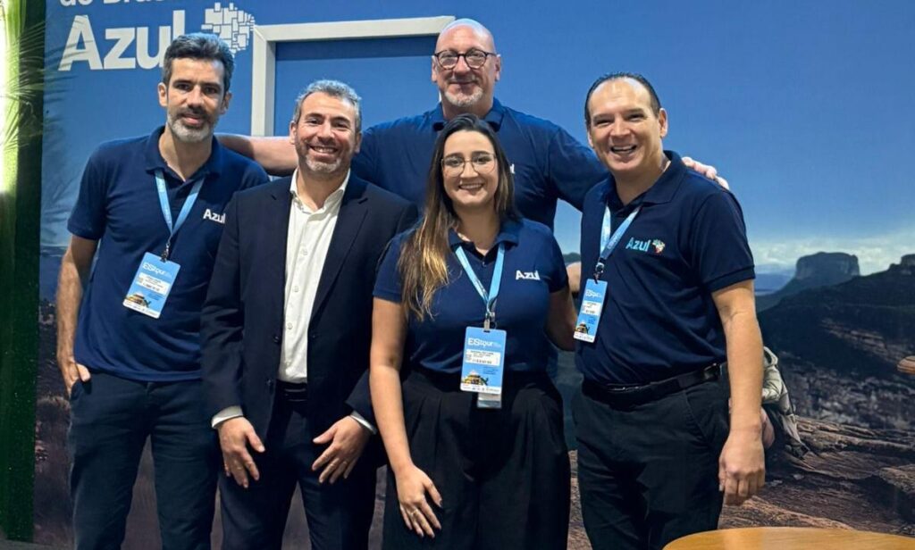 Azul marca presença no ESTour 2026 e reforça protagonismo como aérea oficial do evento Azul
