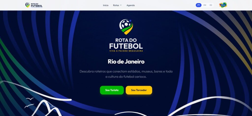Criada pela Embratur, Rota do Futebol passa a integrar vitrine global do Airbnb em 2026 futebol