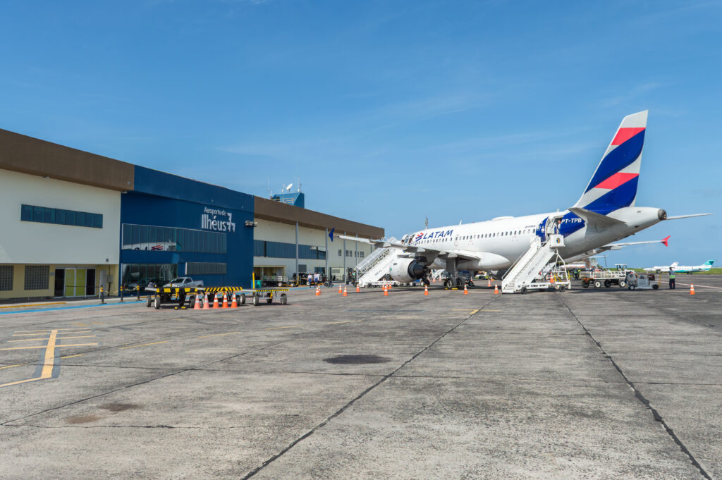 Aeroporto de Ilhéus deve receber 7,9 mil passageiros durante o feriado do Dia do Trabalhador aeroporto