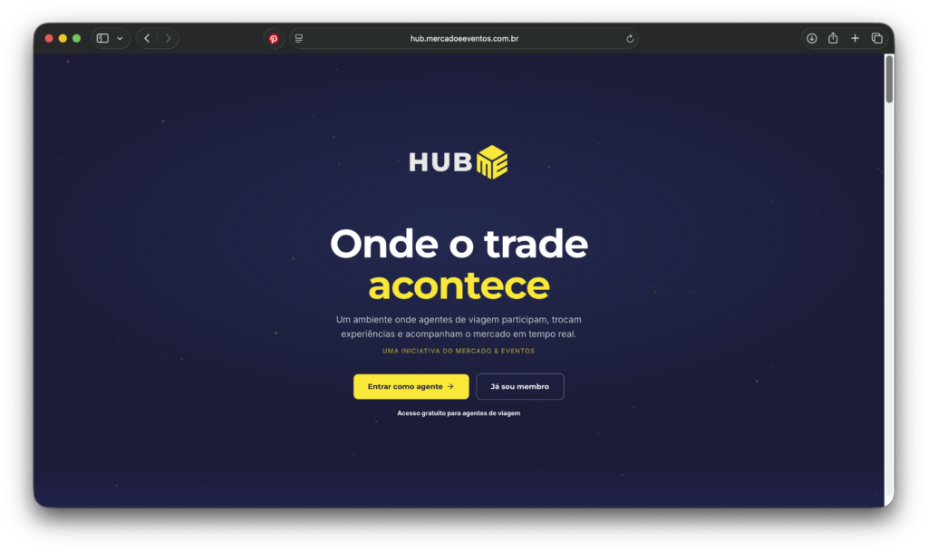HUB ME lança série “Vendas Inteligentes” com lives gratuitas para agentes de viagens; veja como participar HUB ME