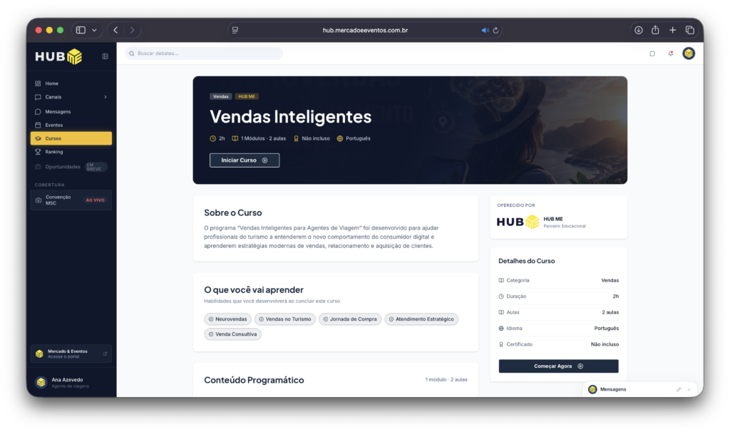 HUB ME expõe erro comum em vendas e mostra como agentes podem converter mais hub me
