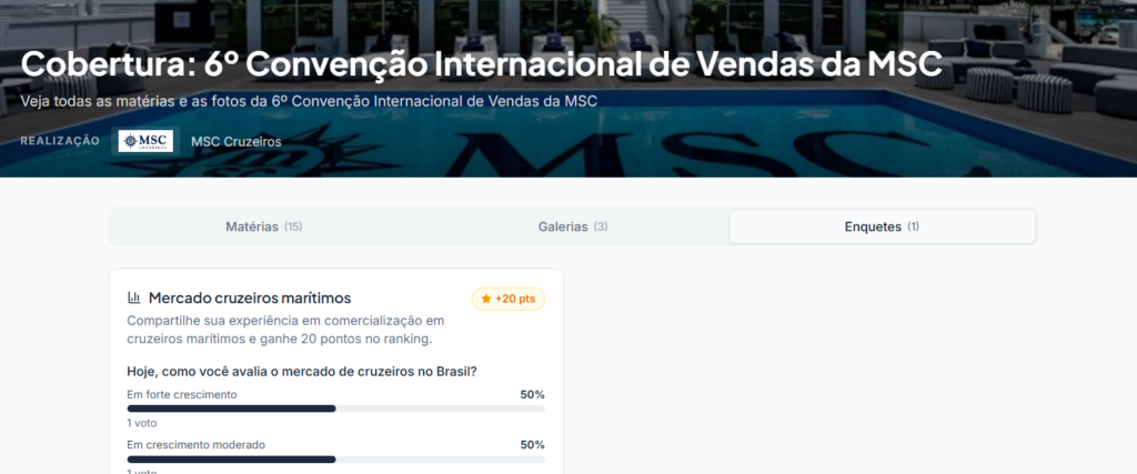 Convenção Internacional de Vendas da MSC 2026 chega ao fim; confira tudo o que rolou