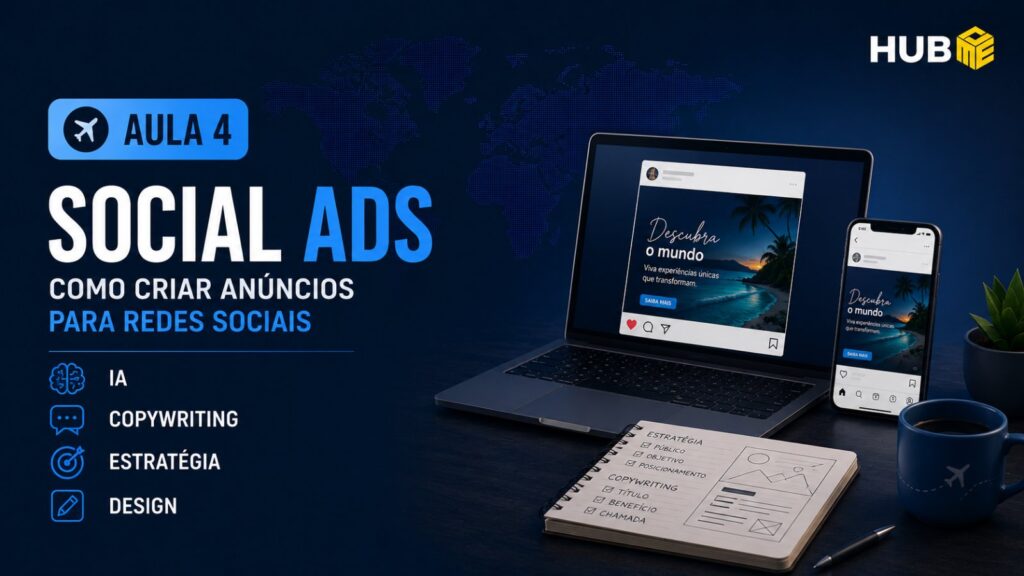 Inscrições abertas: HUB ME realiza última aula do “Programa de Vendas Inteligentes para Agentes de Viagens”; inscreva-se HUB ME