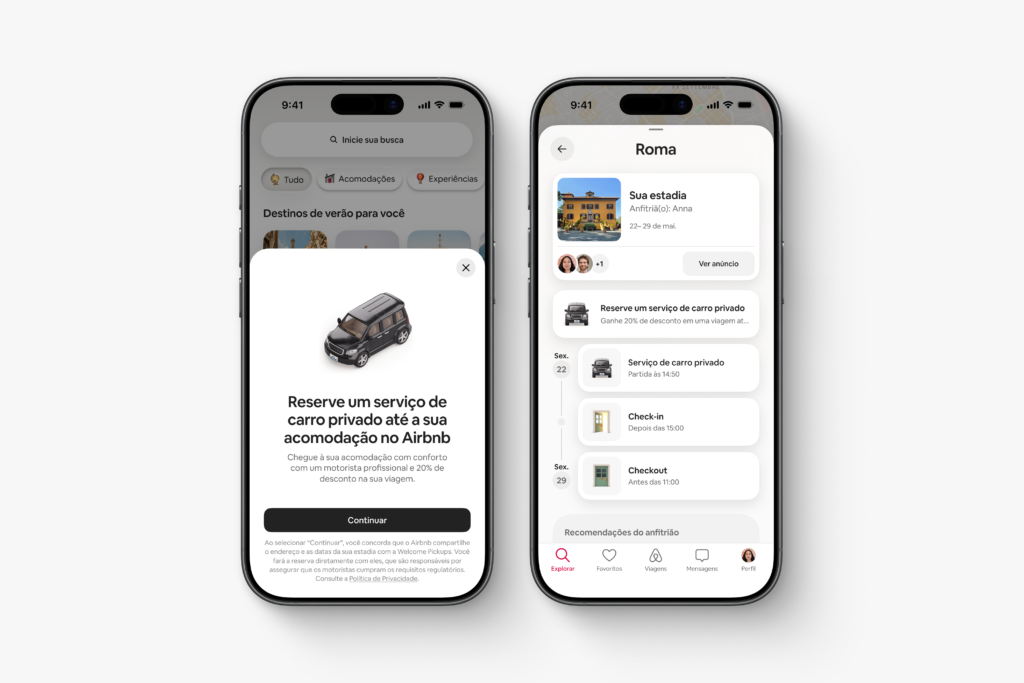 Airbnb amplia atuação e entra em aluguel de carros, hotéis boutique e experiências da Copa do Mundo 2026
