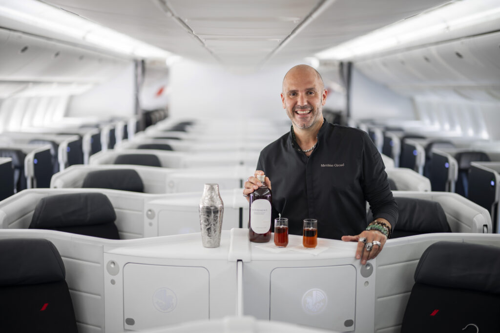 Air France lança novos coquetéis assinados por chef mixologista em voos de longa distância Air France lança novos coquetéis assinados por chef mixologista em voos de longa distância