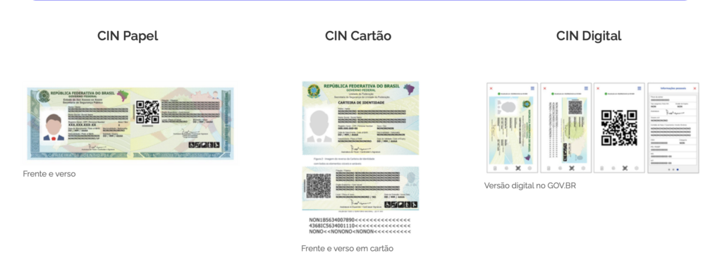 Brasileiros poderão entrar em 8 países usando apenas a nova identidade; confira nova identidade