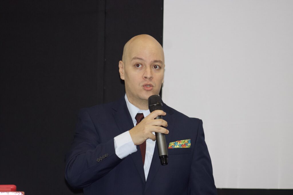 Braztoa conecta operadoras brasileiras ao trade de Marrocos em rodada de negócios; veja fotos Mohamed Amine Elijoudani, Country Manager do Escritório de Promoção Turística do Marrocos (ONMT) Braztoa