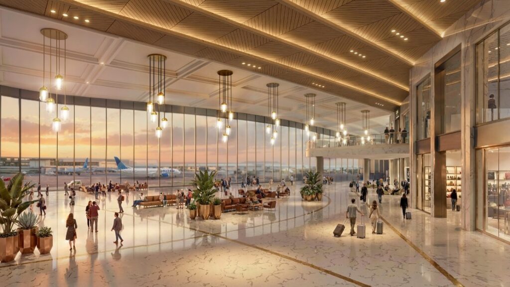 United anuncia investimento de US$ 20 bilhões na maior transformação do Aeroporto de Washington Dulles aeroporto