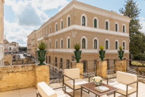 Terraço da Suíte com vista para a cidade italiana (Divulgação:Tivoli)