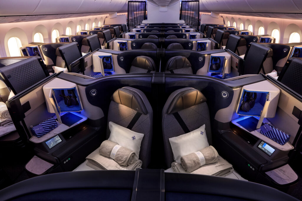Voos da United entre São Paulo e Houston ganham interior Elevated e suítes Polaris Studio; conheça os diferenciais United