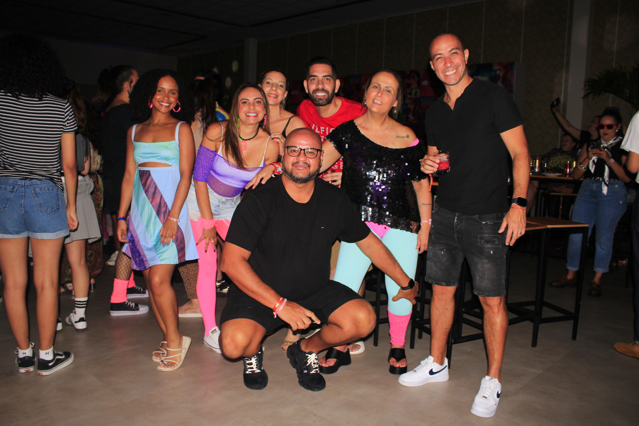 A festa dos anos 80 engajou os paticipantes do Arena Abreu 2026