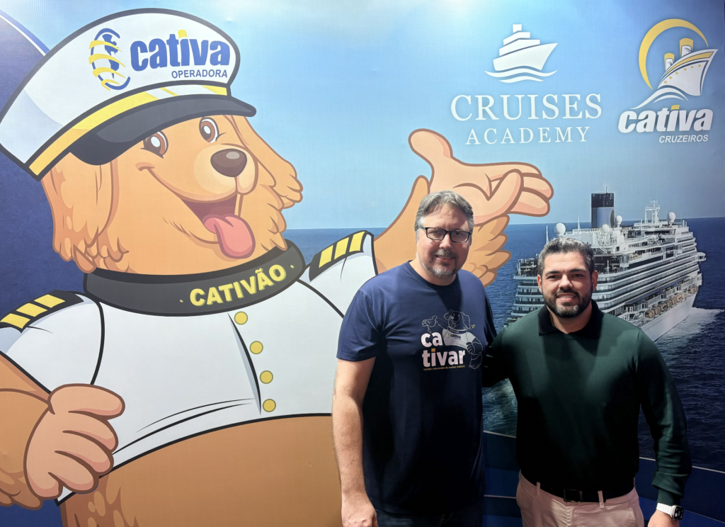 Cativa fecha parceria com especialista em cruzeiros para ampliar suporte às agências cruzeiros / cativa