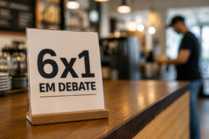 Comércio reage à PEC do fim da escala 6x1 e pede cautela antes da votação
