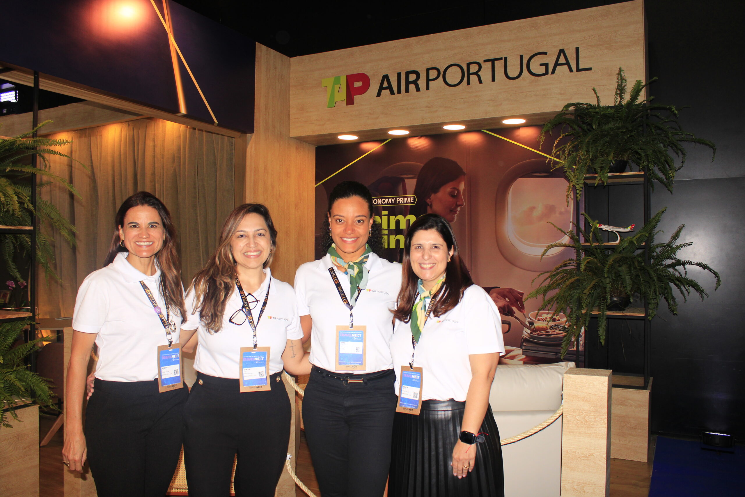 Equipe da TAP na Travel Next