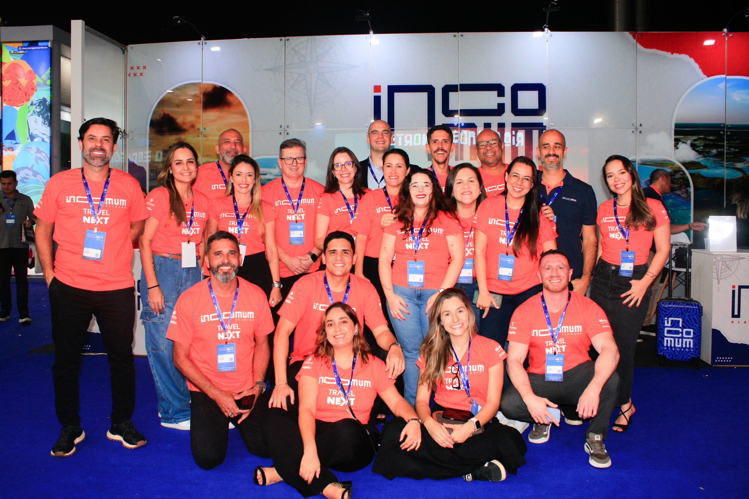 Equipe na Incomum na Travel Next Minas