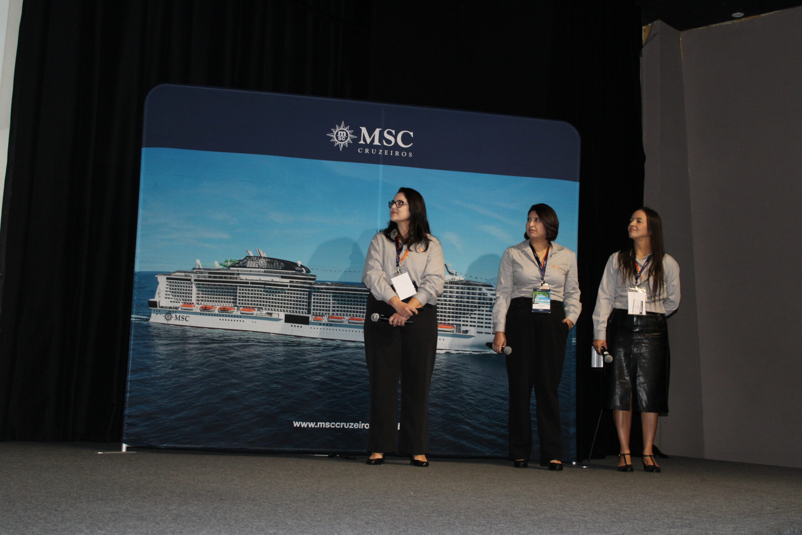Executivas da Gol apresentam novidades durante encontro da MSC