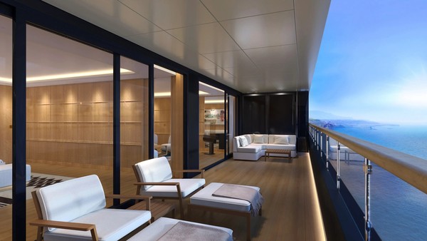 Piscina, academia e 922 m²: conheça a suíte mais impressionante do novo iate da Four Seasons Piscina, academia e 922 m²: conheça a suíte mais impressionante do novo iate da Four Seasons