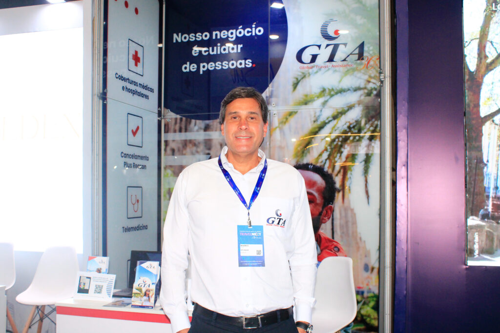 Travel Next: GTA apresenta promoção que dobra cobertura de seguro viagem Rogério Esteves, coordenador Nacional de Vendas da GTA