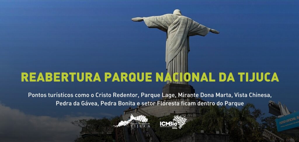 Parque Nacional da Tijuca será reaberto neste sábado (8) após melhora nas condições do tempo Parque