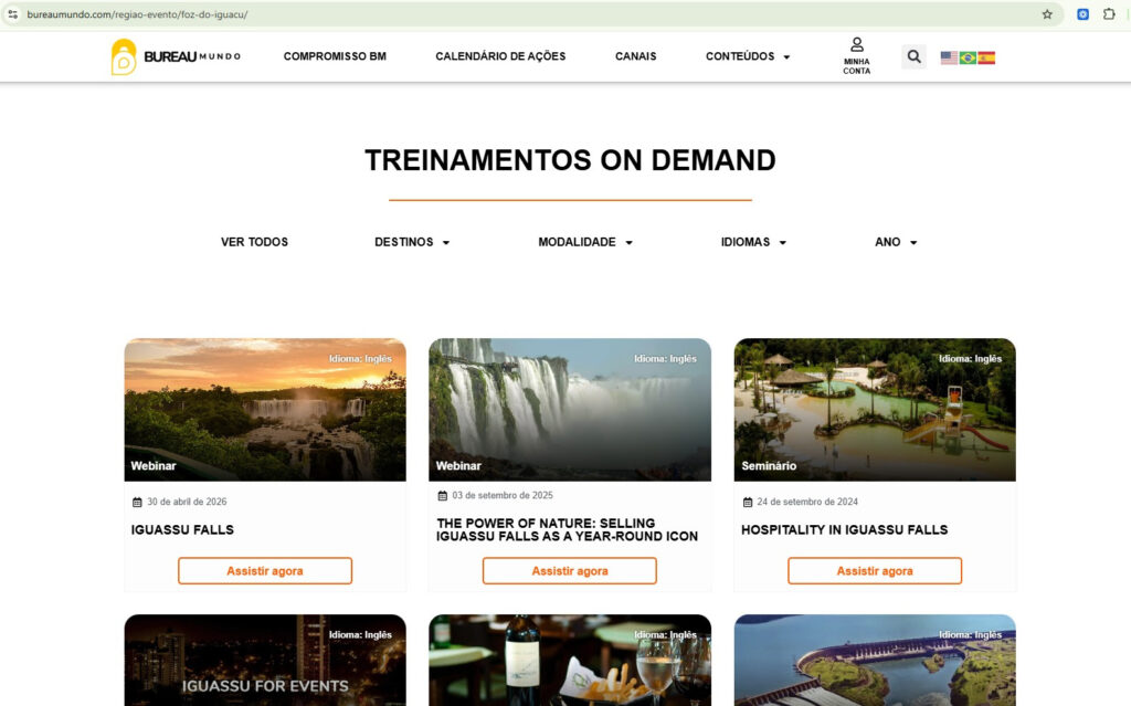 Brasil DNA supera 870 mil visualizações e amplia promoção de Foz do Iguaçu na América do Norte DNA