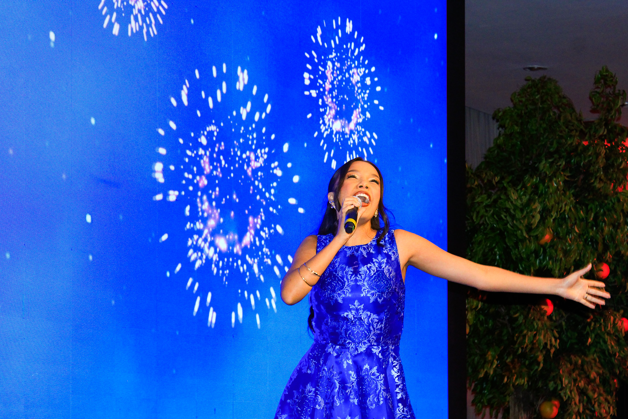 A Disney levou ao evento uma apresentação temática