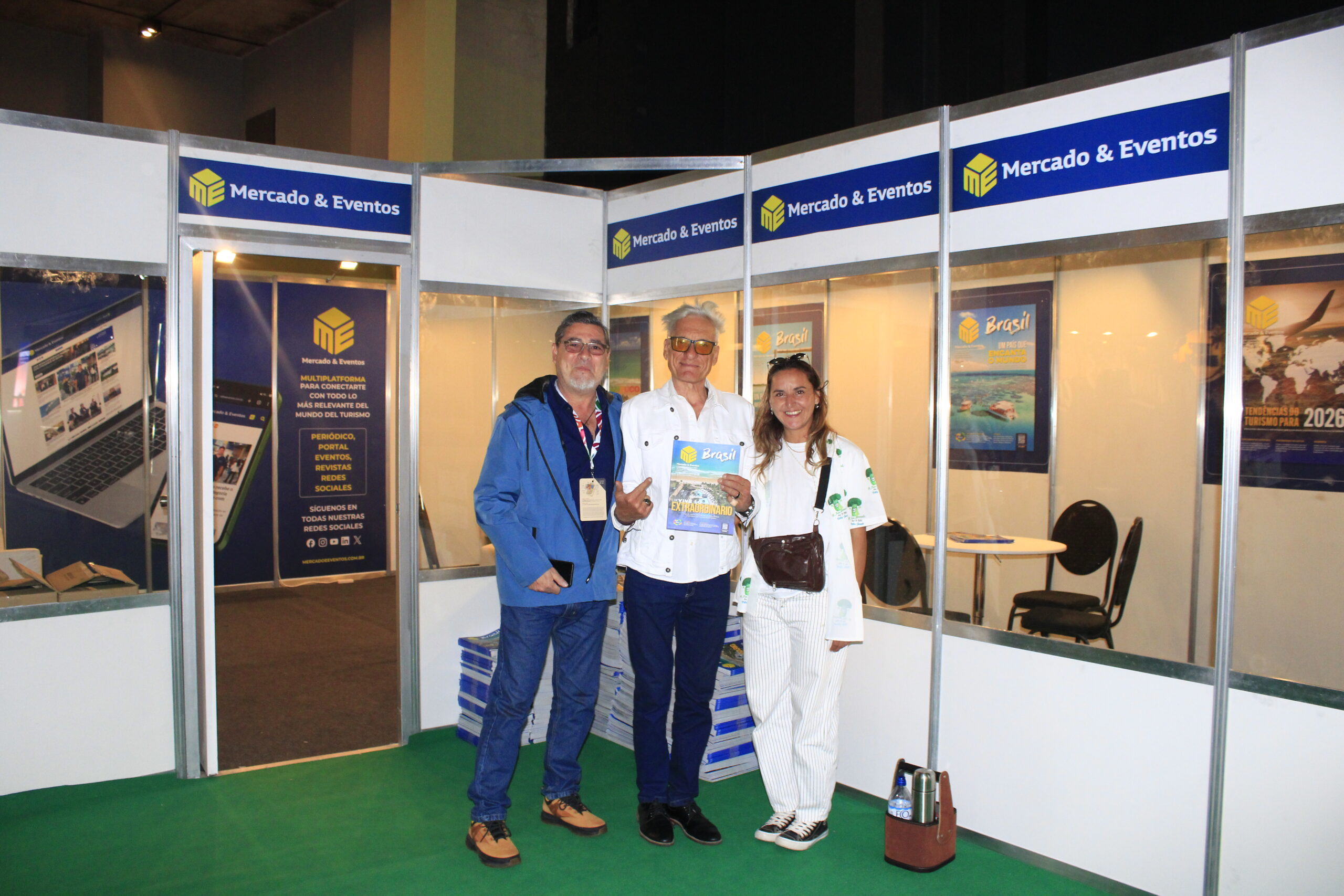 A revista do M&E para a FIT esgotou nas primeiras horas do evento