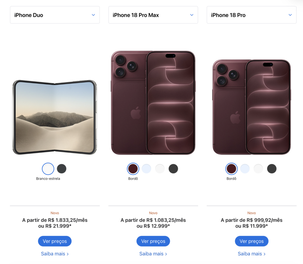 Vale a pena comprar os novos iPhones nos Estados Unidos? Veja preços e regras apple. - Iphone
