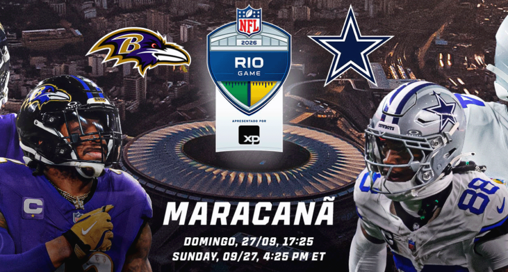 NFL, esporte e cultura mantêm Rio movimentado e projetam R$ 637,4 milhões em setembro; veja o calendário Esporte