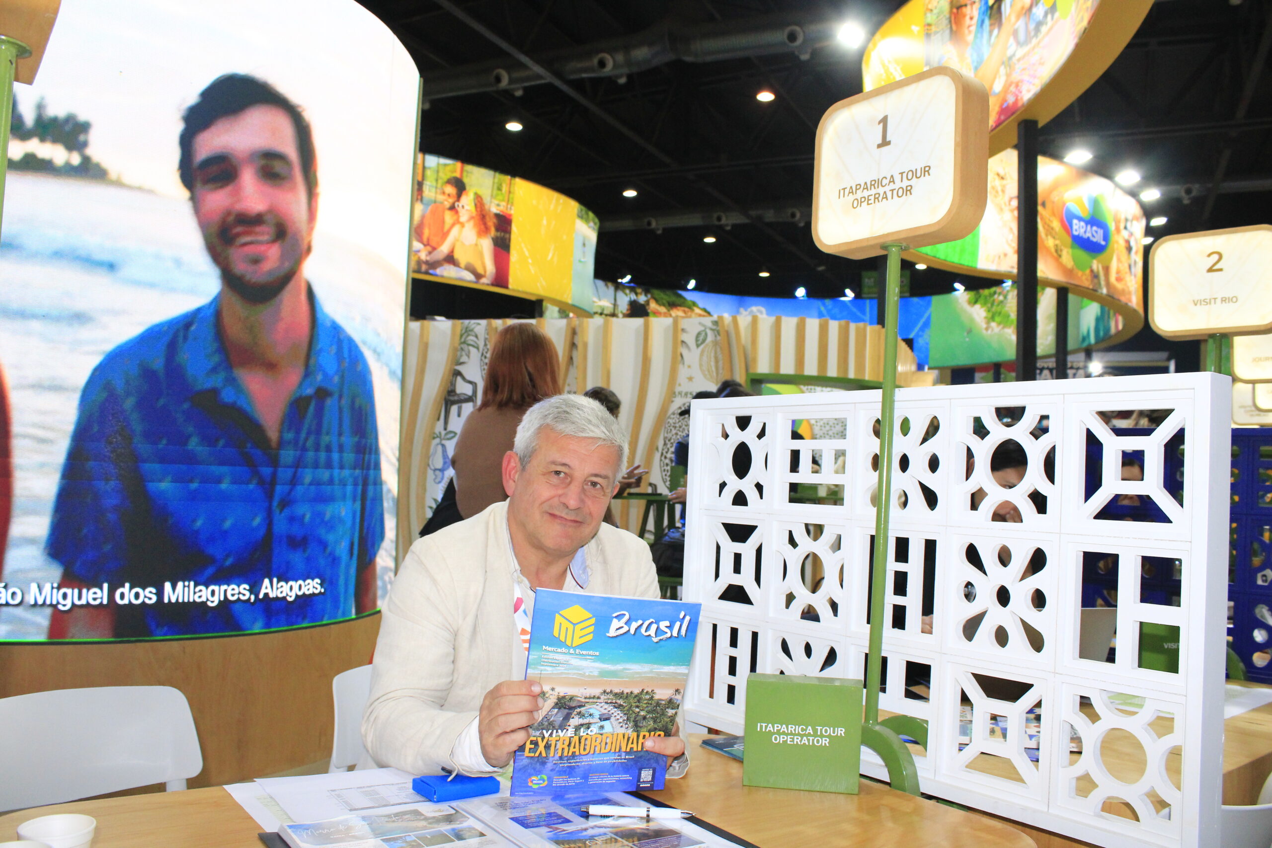 Carlos Siburu, da Itaparica Tour Operator