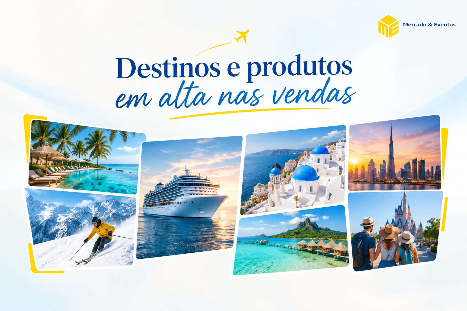 viagens vendas alta temporada