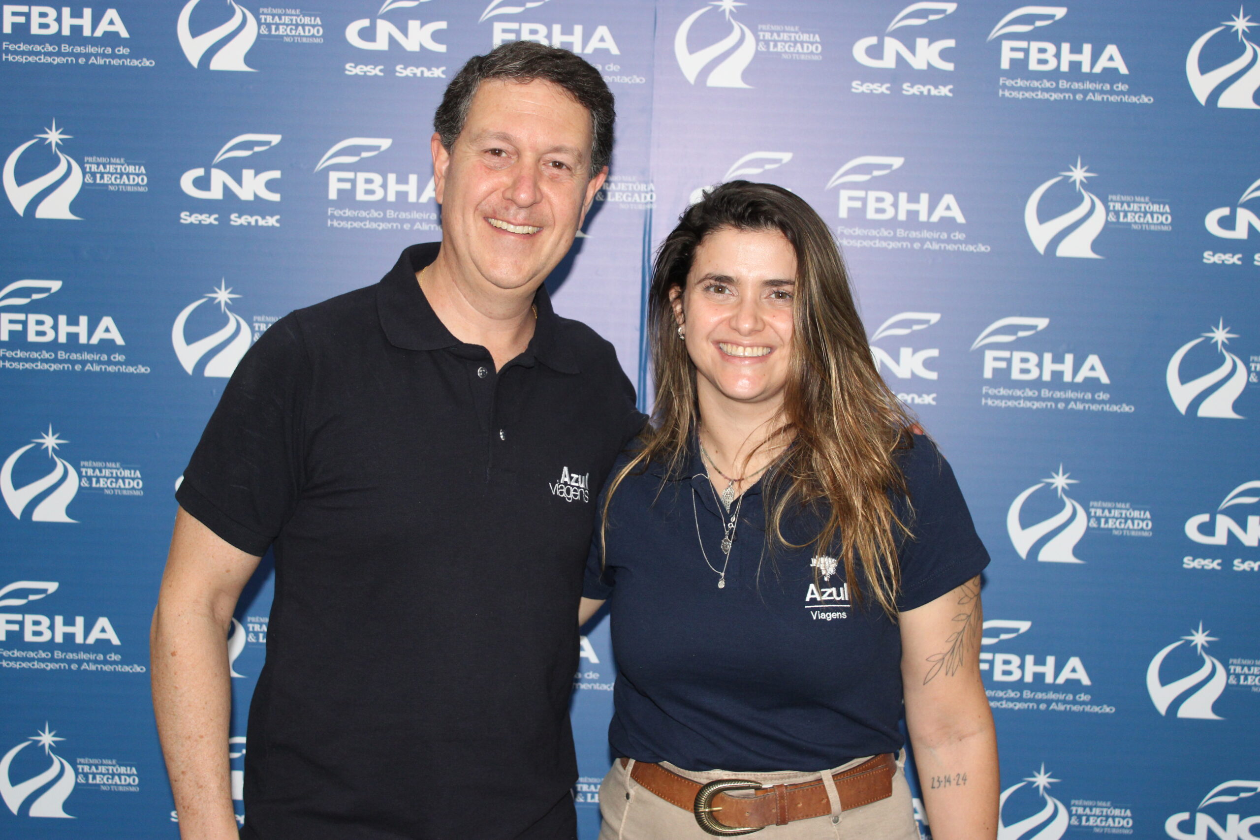 Daniel Bicudo e Giulliana Mesquita, da Azul Viagens