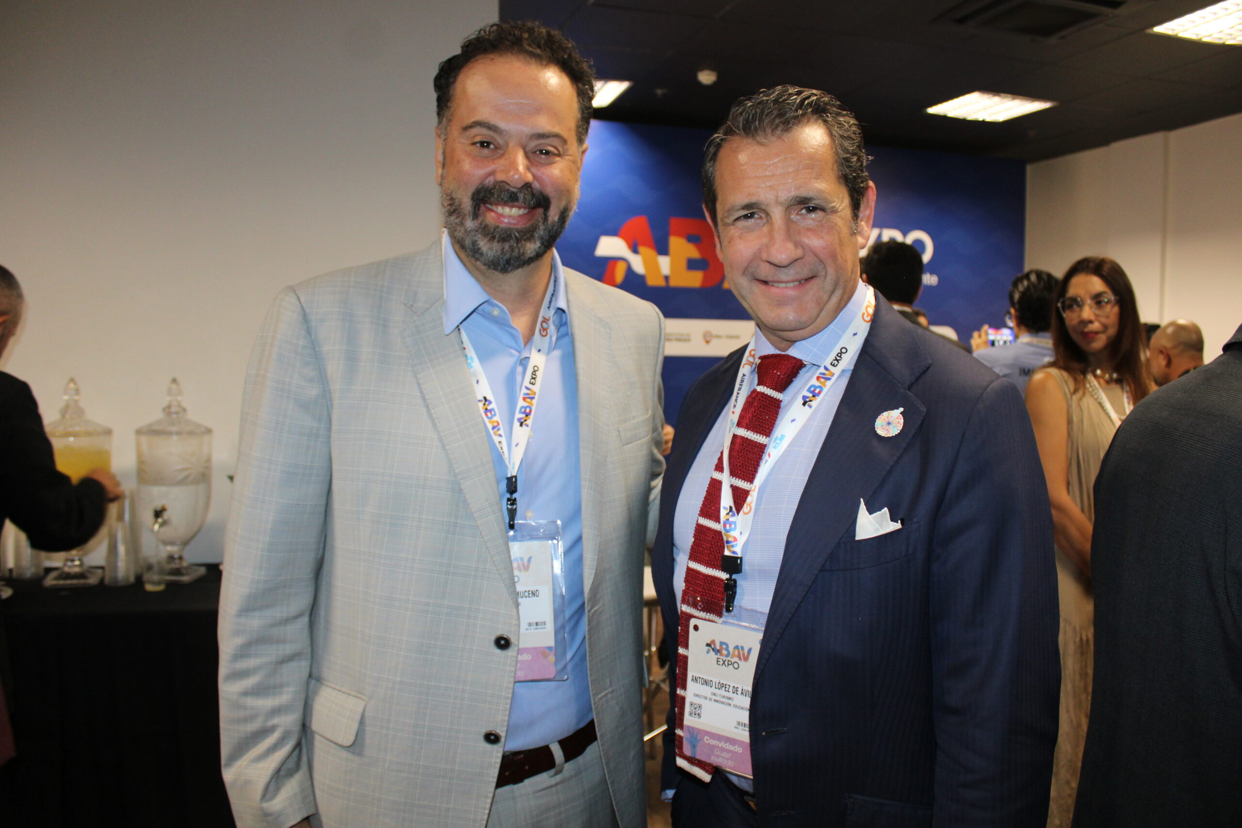 Daniel Nepomuceno e Antonio Lopez, da ONU Turismo