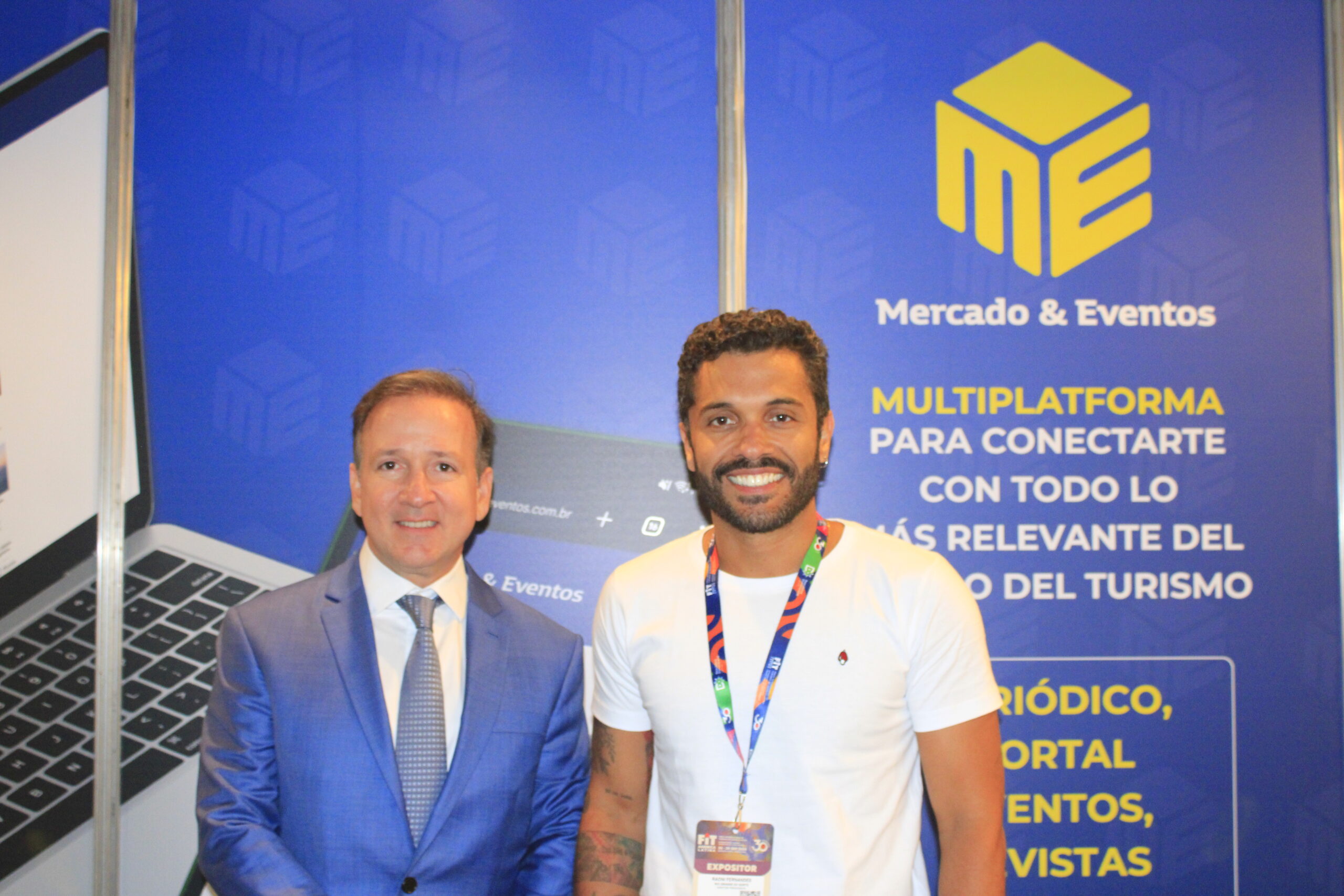 Edmar Gadelha, Abih-RN, com Raoni Fernandes, da Emprotur