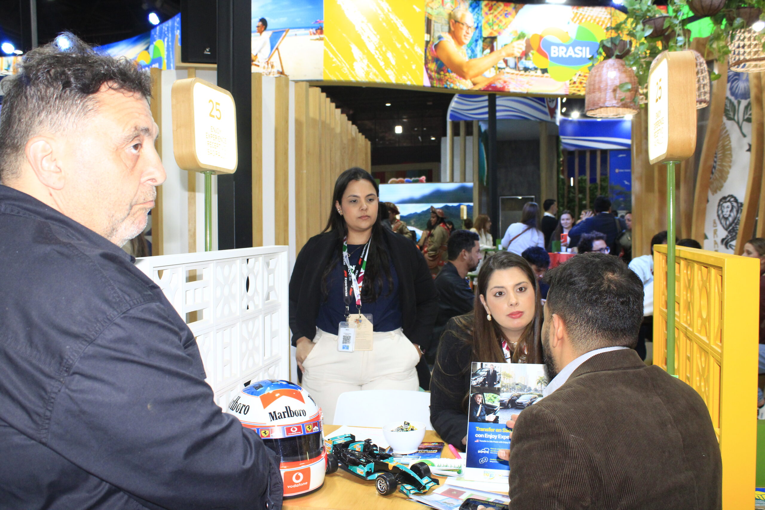Enjoy em atendimento na FIT 2026