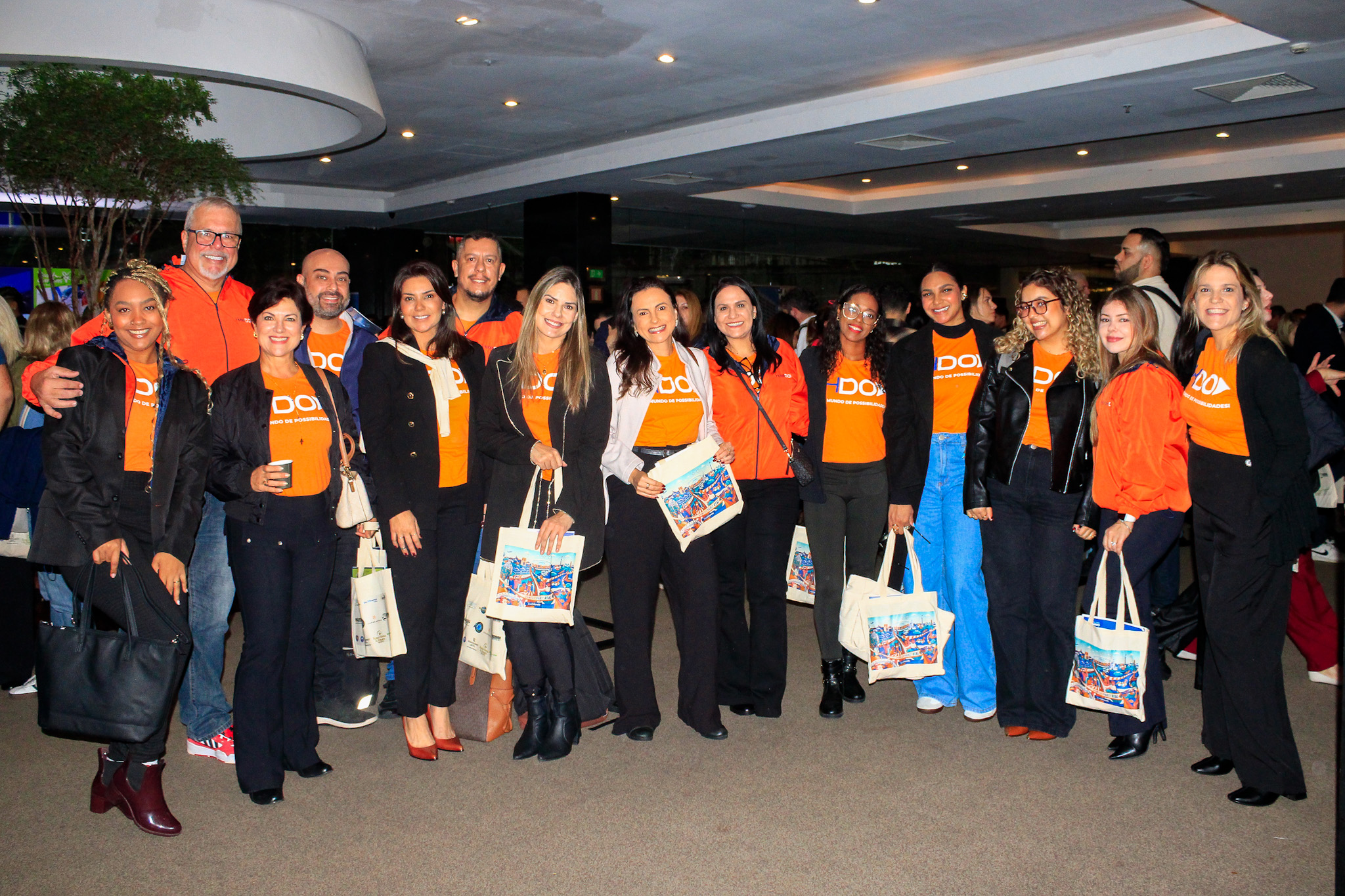Equipe da HotelDO no evento do Visit Orlando