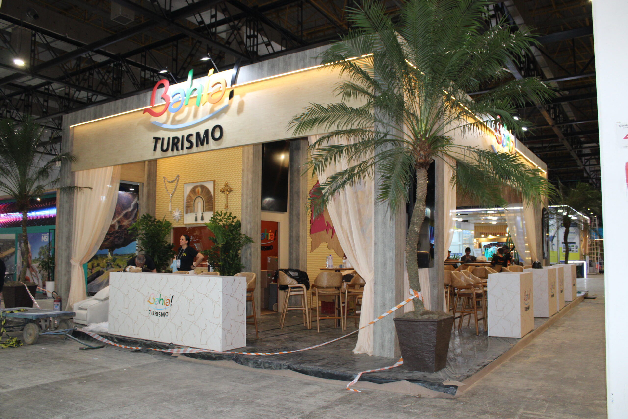 Estande da Bahia na Abav Expo 2026