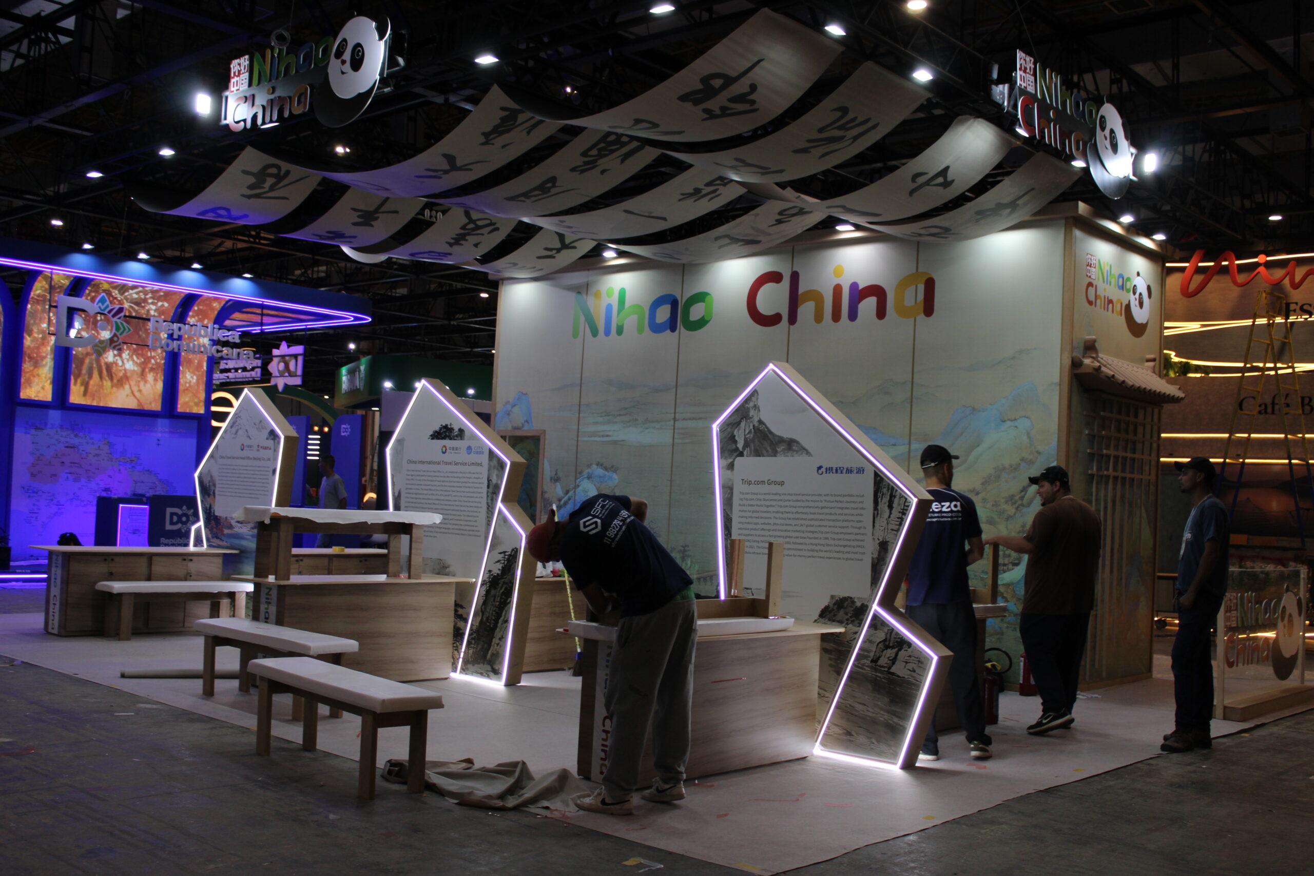 Estande da China na Abav Expo 2026